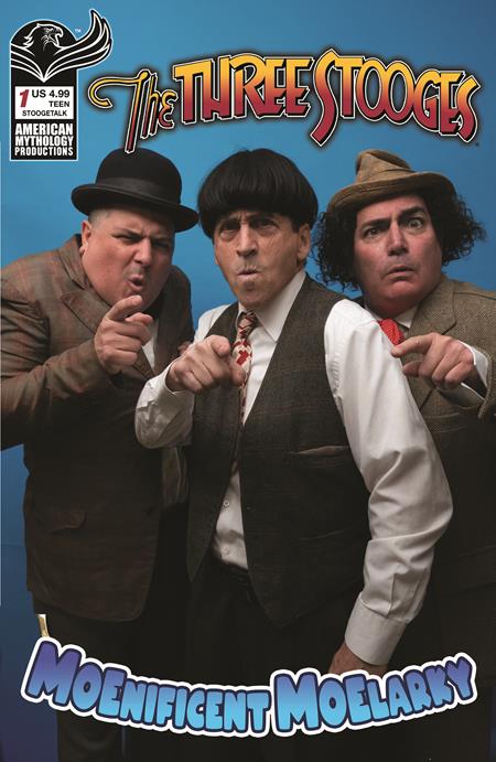THREE STOOGES MOENIFICENT MOELARKY #1 CVR D STOOGETALK PHOTO