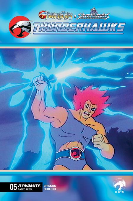 THUNDERCATS X SILVERHAWKS THUNDERHAWKS #5 CVR E ANIMATION ART