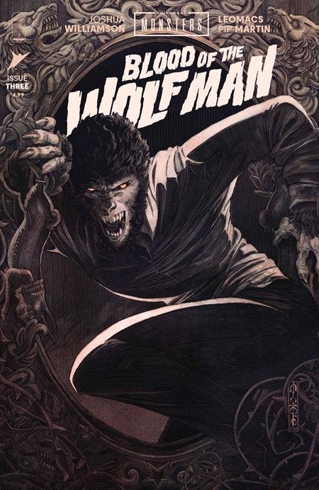 UNIVERSAL MONSTERS BLOOD OF THE WOLF MAN #3 CVR B EVAN CAGLE (OF 4)