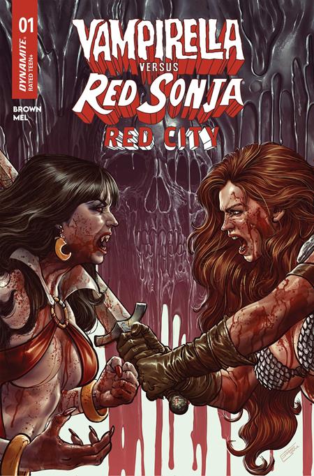 VAMPIRELLA VS RED SONJA RED CITY #1 CVR B DIEGO YAPUR