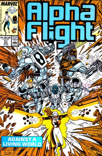 Alpha Flight 1983 #57 - back issue - $5.00