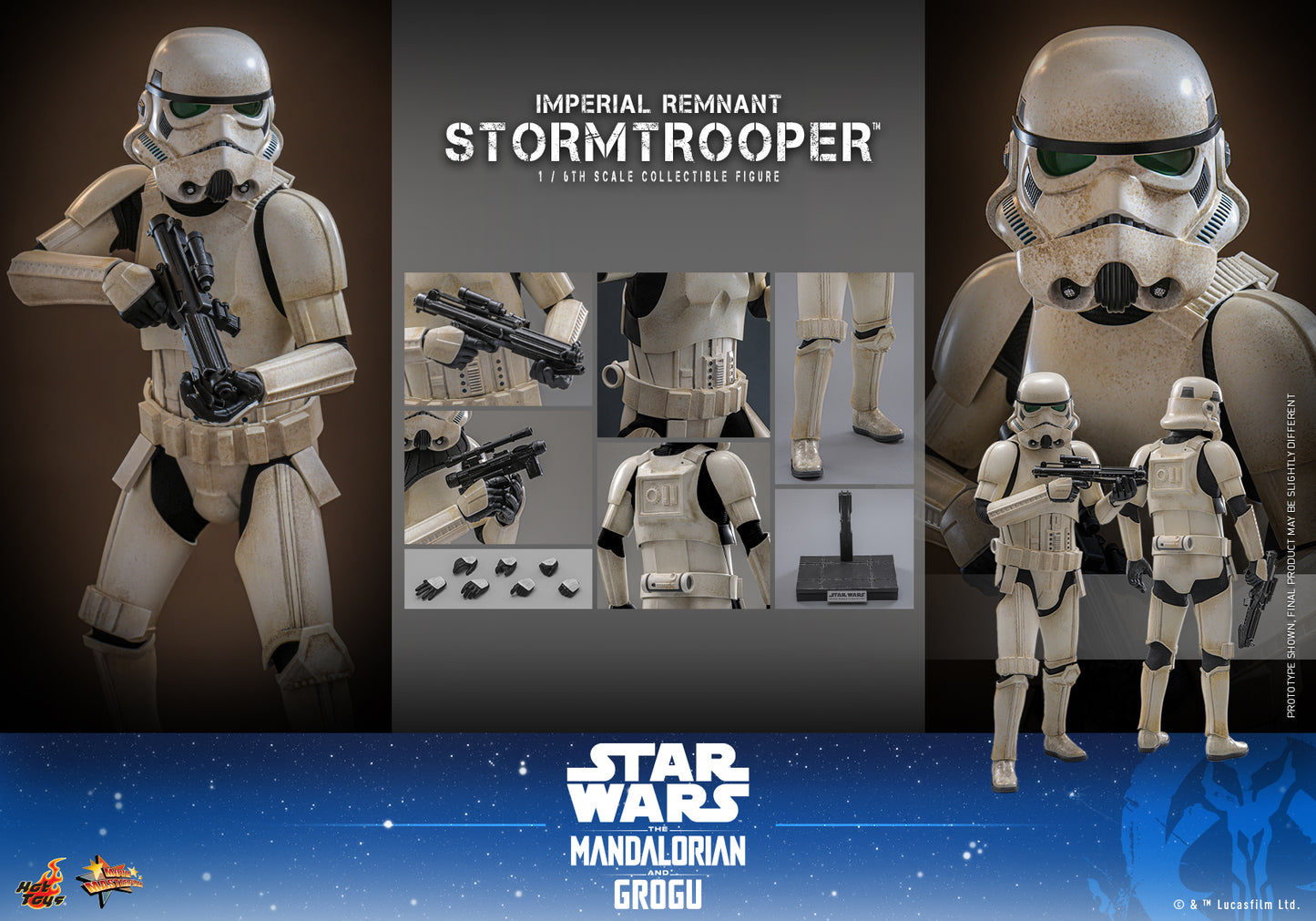 HOT TOYS - STORMTROOPER - IMPERIAL REMNANT - DELUXE EDITION SIXTH SCALE AF