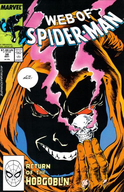 Web of Spider-Man 1985 #38 Direct ed. - No Condition Defined - $3.00
