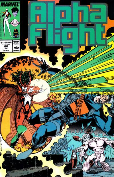 Alpha Flight 1983 #60 - back issue - $3.00