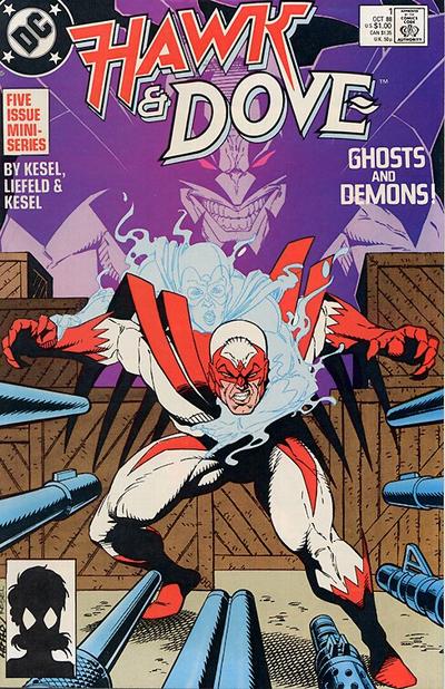 Hawk and Dove 1988 #1 Direct ed. - back issue - $5.00