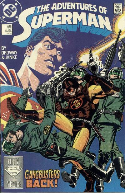 Adventures of Superman 1987 #446 Direct ed. - back issue - $3.00