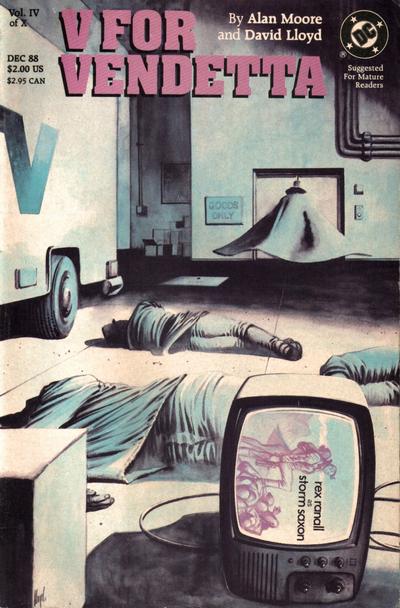 V for Vendetta 1988 #4 - No Condition Defined - $5.00
