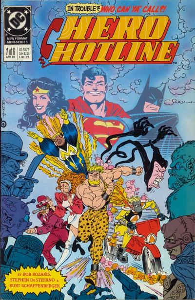 Hero Hotline 1989 #1 - back issue - $1.00