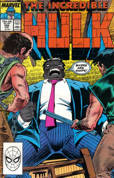 The Incredible Hulk 1968 #356 Direct ed. - back issue - $3.00