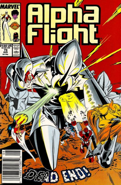 Alpha Flight 1983 #73 - back issue - $3.00