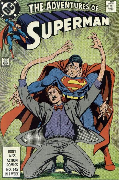 Adventures of Superman 1987 #458 Direct ed. - back issue - $3.00