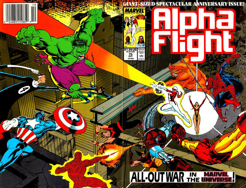 Alpha Flight 1983 #75 - back issue - $3.00