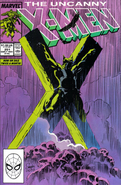 The Uncanny X-Men 1981 #251 Direct ed. - No Condition Defined - $30.00