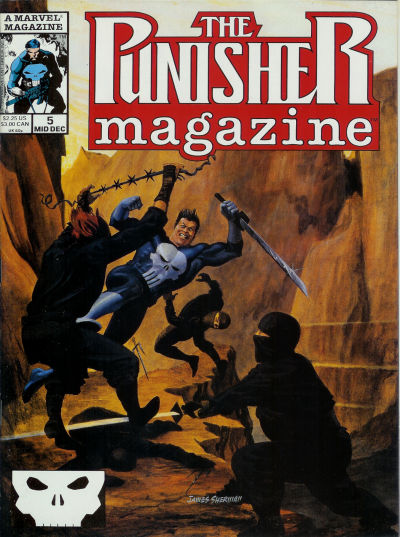 The Punisher Magazine 1989 #5 - back issue - $8.00