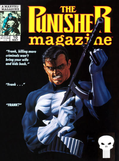 The Punisher Magazine 1989 #10 - back issue - $5.00
