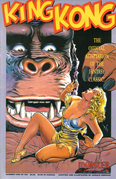 King Kong 1991 #1 - back issue - $15.00