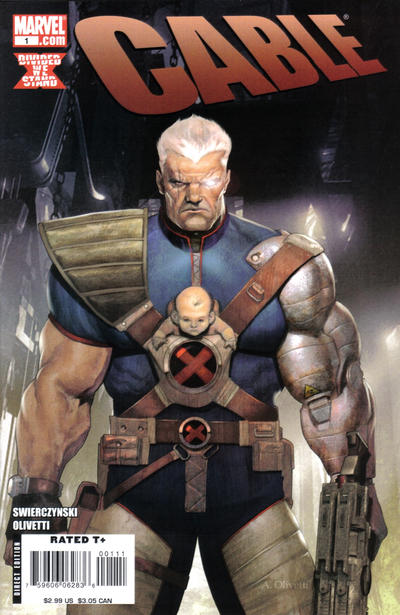 Cable 2008 #1 Olivetti Cover - back issue - $3.00