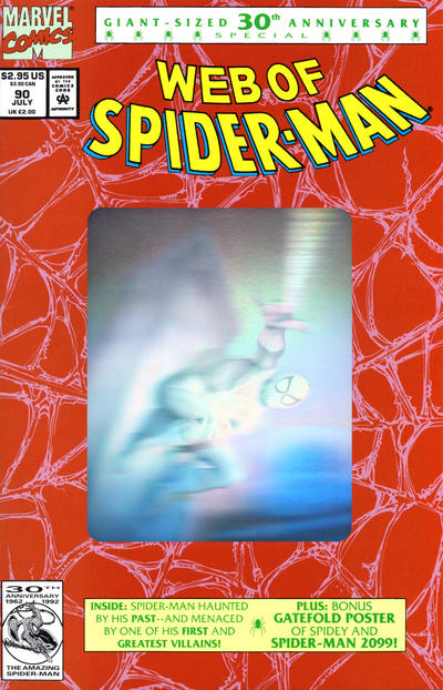 Web of Spider-Man 1985 #90 Direct ed. - back issue - $8.00