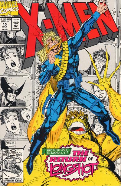 X-Men 1991 #10 Direct ed. - back issue - $10.00