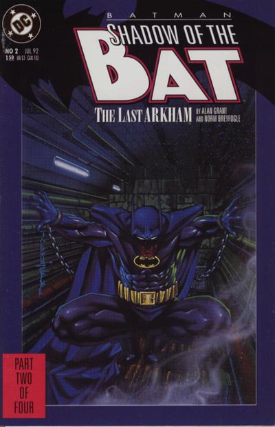 Batman: Shadow of the Bat 1992 #2 Direct ed. - back issue - $4.00