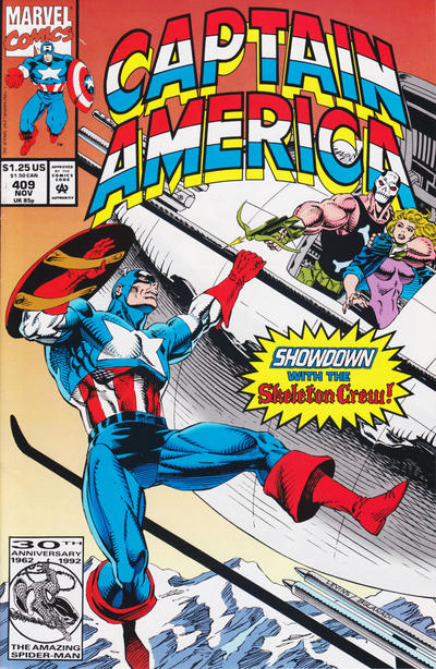 Captain America 1968 #409 Direct ed. - back issue - $4.00