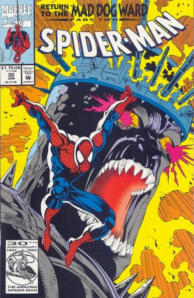 Spider-Man 1990 #30 Direct ed. - back issue - $3.00