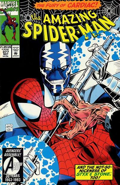 The Amazing Spider-Man 1963 #377 Direct ed. - No Condition Defined - $4.00
