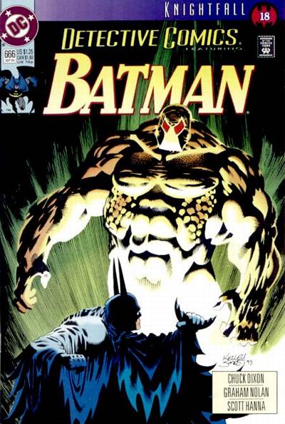 Detective Comics 1937 #666 Direct ed. - back issue - $3.00