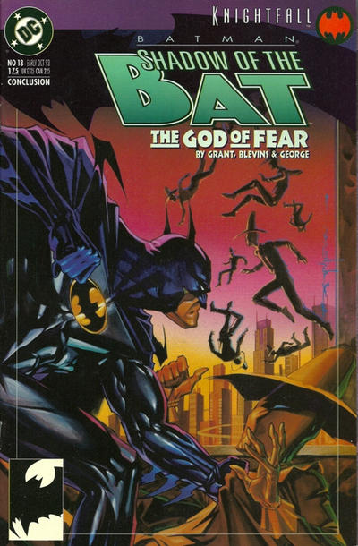 Batman: Shadow of the Bat 1992 #18 Direct ed. - back issue - $8.00