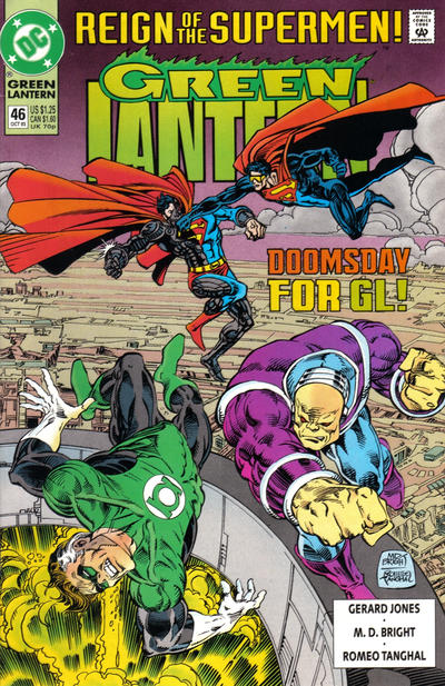 Green Lantern 1990 #46 Direct ed. - back issue - $3.00