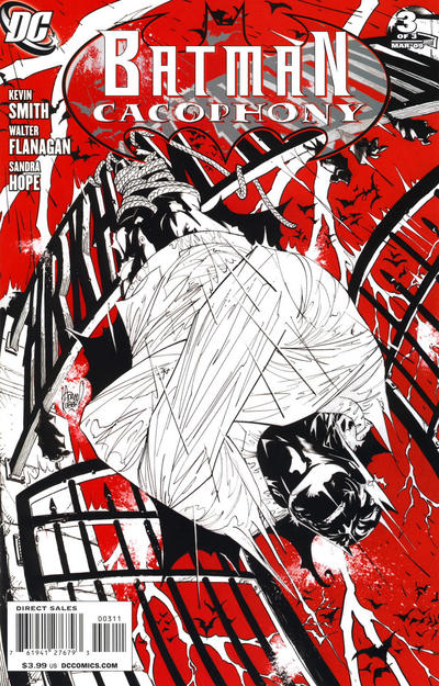 Batman Cacophony 2009 #3 Adam Kubert Cover - back issue - $4.00