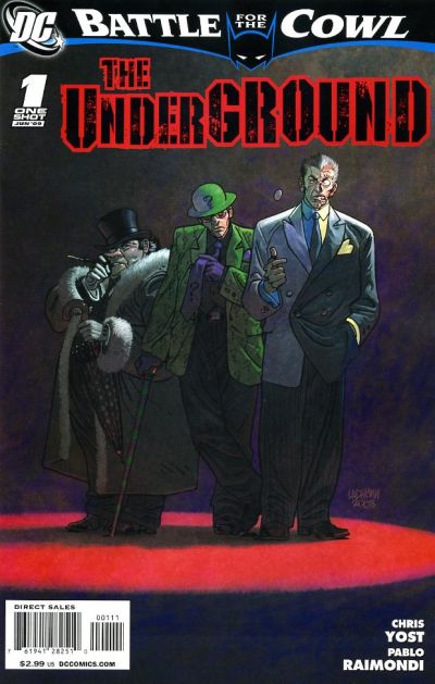 Batman: Battle for the Cowl: The Underground 2009 #1 - back issue - $3.00