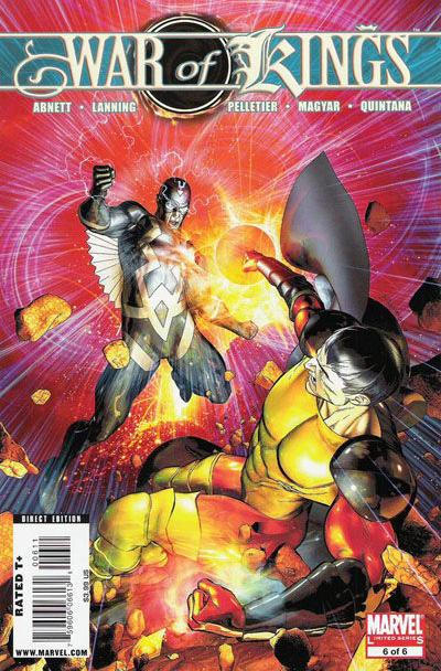 War of Kings 2009 #6 - back issue - $4.00
