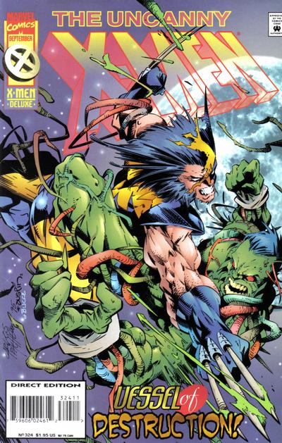 The Uncanny X-Men 1981 #324 Direct Deluxe Edition - back issue - $3.00