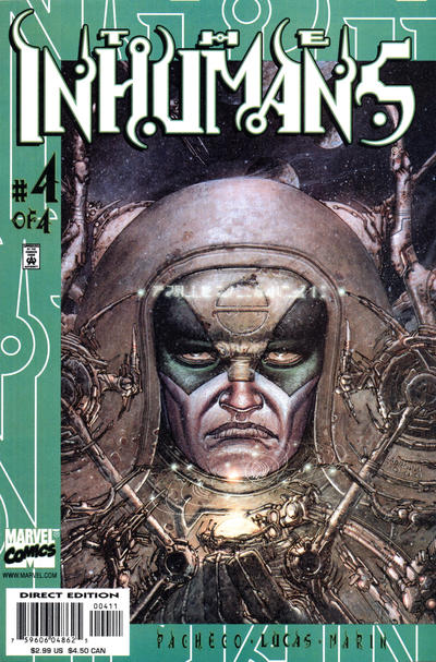 Inhumans 2000 #4 - back issue - $3.00