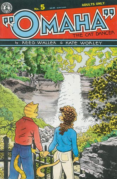 Omaha the Cat Dancer 1986 #5 - back issue - $5.00