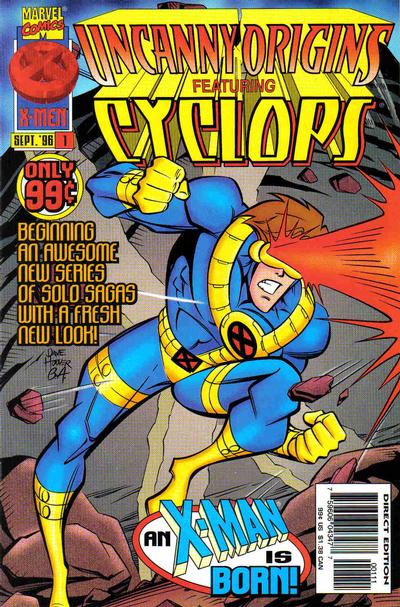 Uncanny Origins 1996 #1 Direct Edition - back issue - $3.00