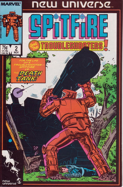 Spitfire and the Troubleshooters 1986 #2 Direct ed. - back issue - $3.00