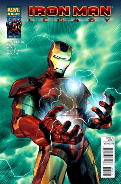 Iron Man: Legacy 2010 #2 - back issue - $3.00