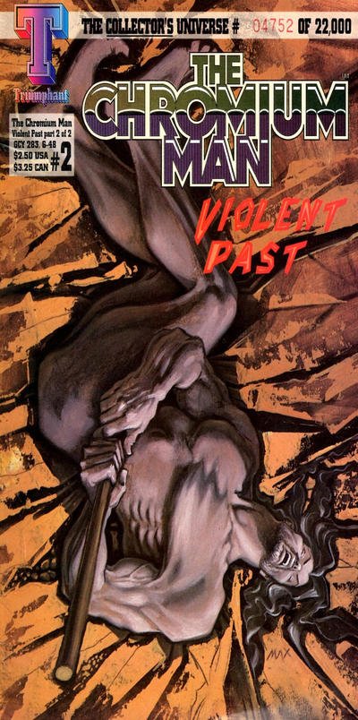 The Chromium Man: Violent Past 1994 #2 - back issue - $1.00