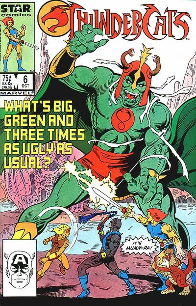 Thundercats 1985 #6 Direct ed. - back issue - $10.00