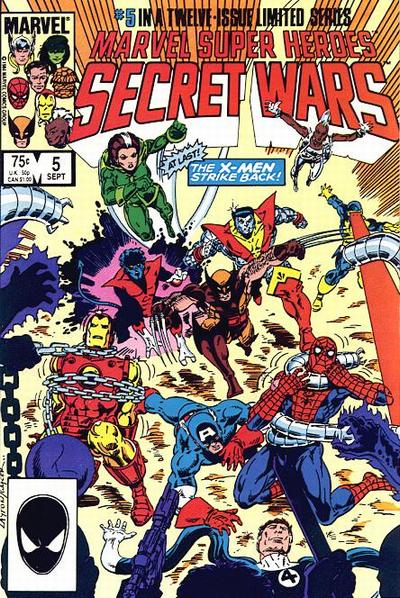 Marvel Super-Heroes Secret Wars 1984 #5 Direct ed. - back issue - $10.00