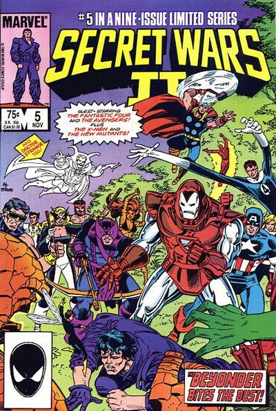 Secret Wars II 1985 #5 Direct ed. - back issue - $3.00