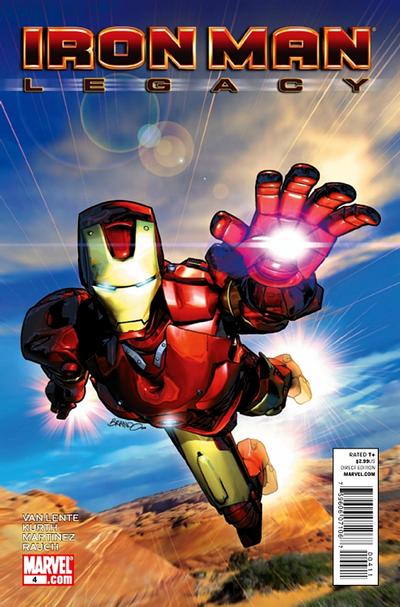 Iron Man: Legacy 2010 #4 - back issue - $3.00