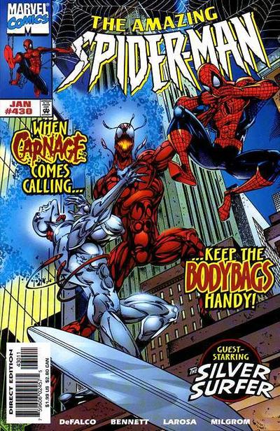 The Amazing Spider-Man 1963 #430 Direct Edition - back issue - $25.00