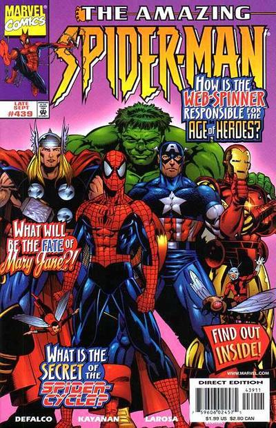The Amazing Spider-Man 1963 #439 Direct Edition - No Condition Defined - $3.00