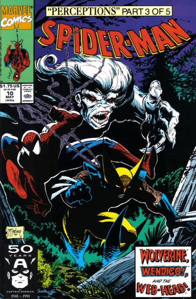 Spider-Man 1990 #10 Direct ed. - No Condition Defined - $5.00