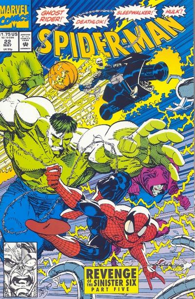 Spider-Man 1990 #22 Direct ed. - No Condition Defined - $5.00