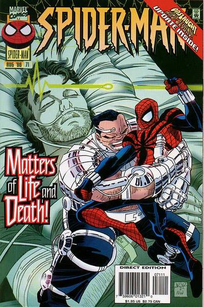Spider-Man 1990 #71 Direct Edition - back issue - $3.00