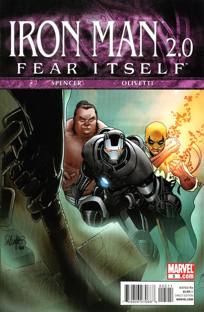 Iron Man 2.0 2011 #5 - back issue - $3.00